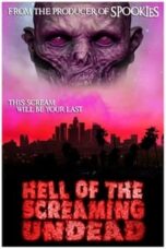 Poster Film Hell of the Screaming Undead (2023)