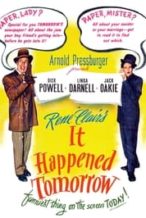 Nonton Film It Happened Tomorrow (1944) Subtitle Indonesia Streaming Movie Download